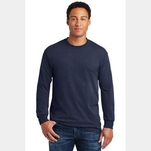 Heavy Cotton 100% Cotton Long Sleeve T Shirt Thumbnail