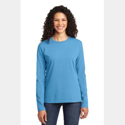 Women's Long Sleeve Core Cotton Tee Thumbnail